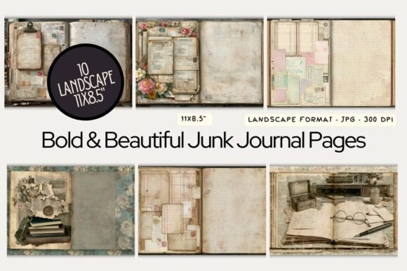 Download Old Vintage Office Junk Journaling Pages - Office Collection