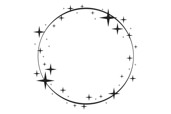 Download A Black and White Image of a Starry Nigh - Image Collection